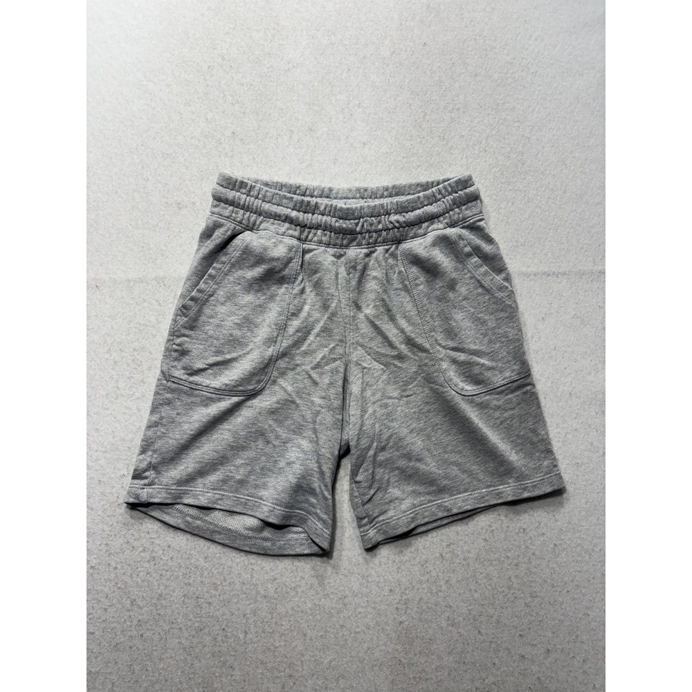 Wonder Nation Sweat Shorts Youth L 10-12 Gray Elastic Waist Pockets Casual Play